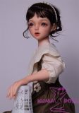 Sanhui Doll 【Adjustable Eyes】105cm A-cup #3 AIO Seamless Neck Silicone Sex Doll