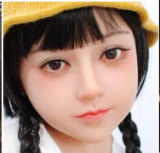 MLW doll Loli Sex Doll 145cm/4ft8 B-cup Yume head TPE material body+head+makeup selectable
