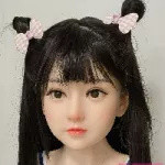 MLW doll Loli Sex Doll 126cm/4ft1 AA-cup Aya Hard Silicone material head with TPE body