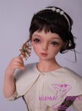 Sanhui Doll 【Adjustable Eyes】105cm A-cup #3 AIO Seamless Neck Silicone Sex Doll