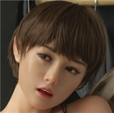 Jiusheng Doll  Sex Doll 158cm D-cup Arisa Head Natural Skin Color Full Silicone Red Lace Bodysuit
