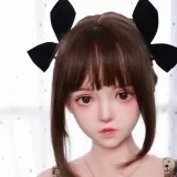 SHEDOLL Lolita type #11 Rose Head 163cm/5ft3 H-cup love doll body material customizable Black Dress