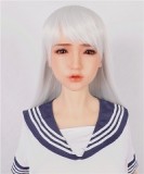 Sanhui Doll 145cm/4ft8 D-cup Silicone Sex Doll with Head #Yuki