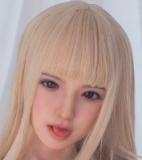 Sanhui Doll 145cm/4ft8 D-cup Silicone Sex Doll with Head #11-Pink dress