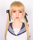 Sanhui Doll 145cm/4ft8 D-cup Silicone Sex Doll with Head #Yuki