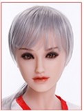 Sanhui Doll 156cm/5ft1 E-cup Silicone Sex Doll with Head #Mila