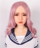 Sanhui Doll 145cm/4ft8 Flat Breast Silicone Sex Doll with Head #1