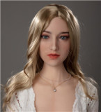 Starpery Sex Doll Full Silicone 165cm/5ft4 D-Cup Natalia Head in White Tank Top