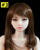 Real Girl Seamless 130cm E-cup Kiki head integrated  TPE love doll AIO