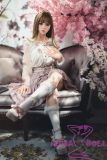 Firefly Diary 151cm A-cup Xifeng Head Full Silicone Sex Doll With Body Make-up in Elegant Skirt