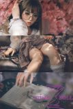 Firefly Diary 151cm A-cup Xifeng Head Full Silicone Sex Doll With Body Make-up in Elegant Skirt