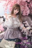 Firefly Diary 151cm A-cup Xifeng Head Full Silicone Sex Doll With Body Make-up in Elegant Skirt