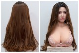 Full Silicone Love doll Top Sino Doll 164cm E-cup T27 Mitao RRS+Makeup selectable Hair implant selectable