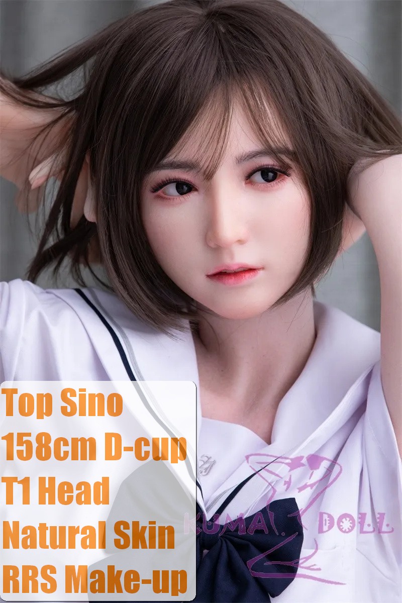 Top Sino Doll Silicone Sex Doll 158cm/5ft2 D-cup T1 Head RRS Makeup Selectable