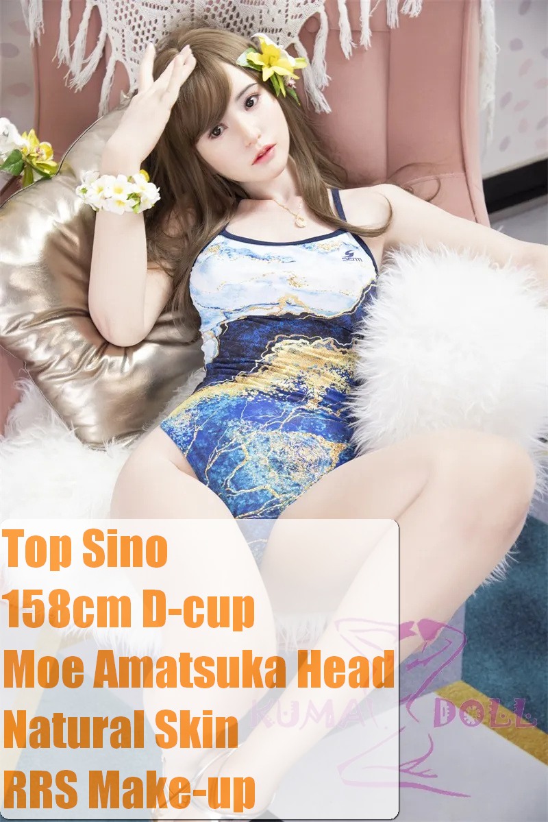 The first 100 customers will receive a certificate of authenticity with Moe Amatsuka's autograph] Full silicone sex doll (made by Sino doll) 158cm D-cup