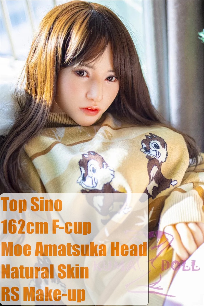 The first 100 customers will receive a certificate of authenticity with Moe Amatsuka's autograph] Full silicone sex doll (made by Sino doll) 162cm F-cup