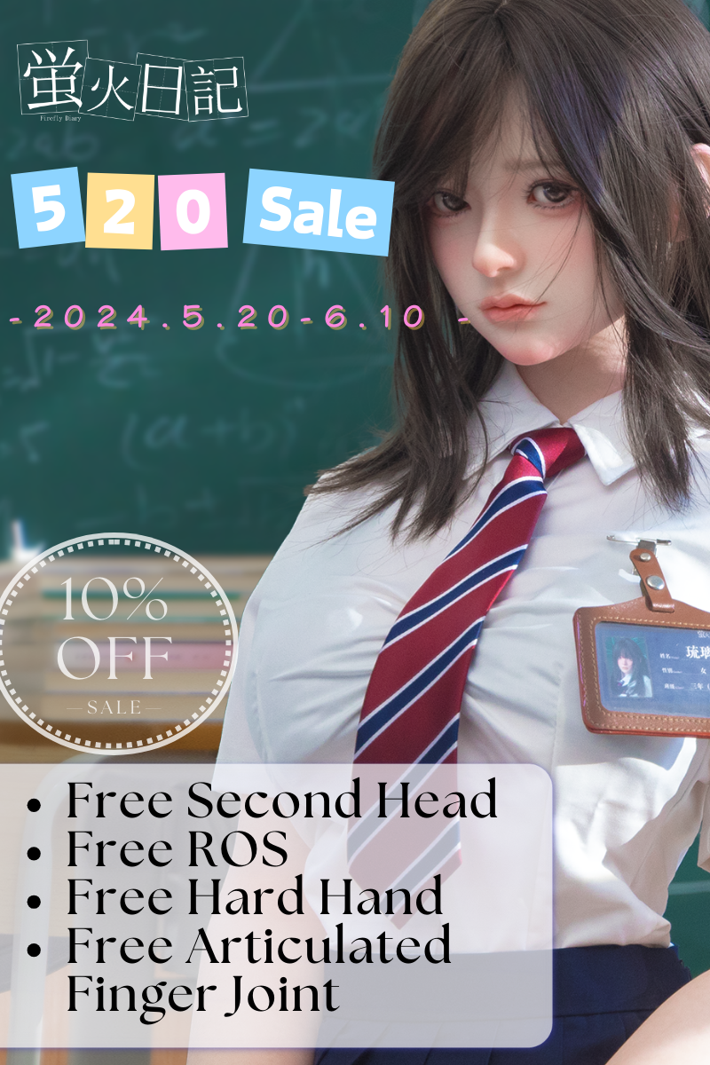 Firefly Diary 【520 Sale 2024.5.20-2024.6.10】Full Silicone Sex Doll With Body Make-up