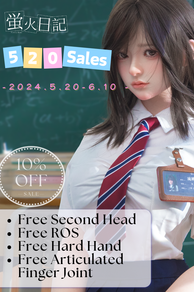 Firefly Diary 【520 Sales 2024.5.20-2024.6.10】Full Silicone Sex Doll With Body Make-up
