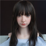 Firefly Diary  159cm E-cup Liuli Head No.2 Make-up  Full Silicone Sex Doll With Body Make-up in School Uniform