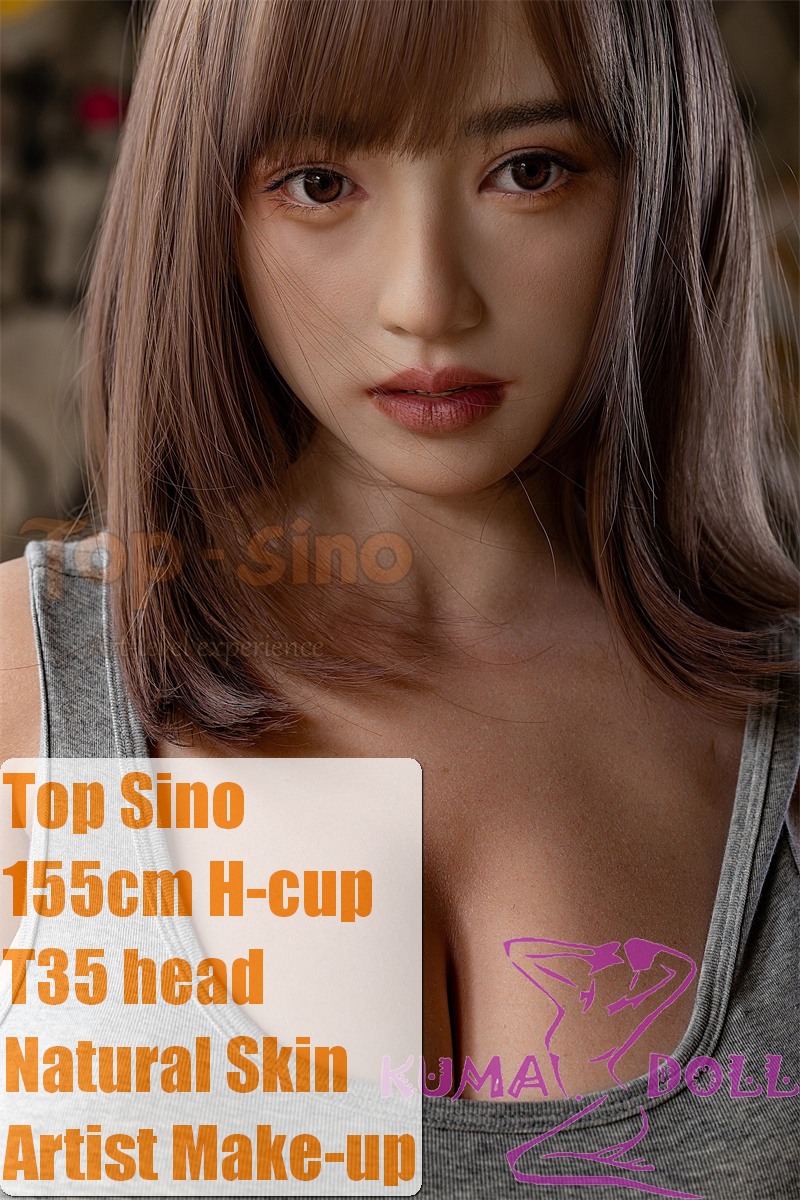 Top Sino Love Doll 155cm H-cup T35 Mili head Artist Makeup Head RRS+ Makeup selectable