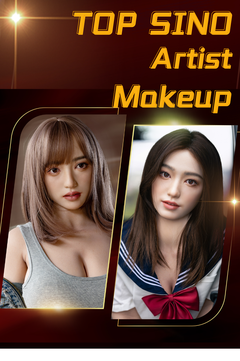 Top Sino【Artist Makeup]】[First-come, first-served for 10 people, free artist make-up until May 24th] TOPSINO Artist Makeup Selection Customization Page Head and Body Freely Combinable Love Doll Life-size Doll