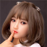 MLW doll Loli Sex Doll TPE 138cm/4ft5 B-cup #18 Haruki Hard Silicone head with normal makeup(makeup selectable)