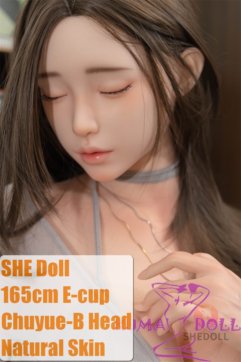 SHEDOLL Lolita type#35楚玥 (Chuyue-B)Eye closed version head 165cm/5ft4 E-cup head love doll body material customizable in Thin Knitted Jacket