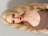 FANREAL 155 cm/5ft1 F-Cup Della Head Full Size Lifelike Silicone Sex Doll in White Lace Lingerie