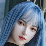 FANREAL 155 cm/5ft1 F-Cup Della Head Full Size Lifelike Silicone Sex Doll in White Lace Lingerie