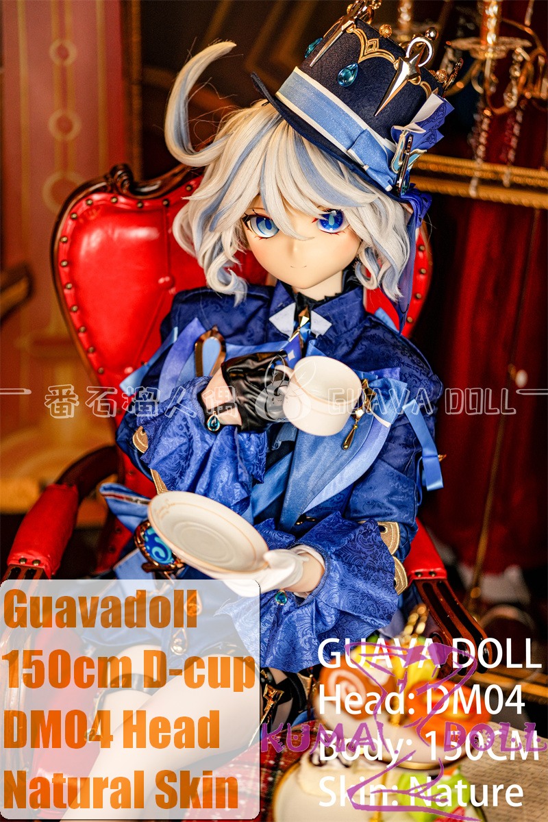 Guavadoll  150cm D-cup head DM04 head Vinyl (PVC) head + TPE body 1:1 life-size love doll Cosplay Furina from Genshin Impact -2