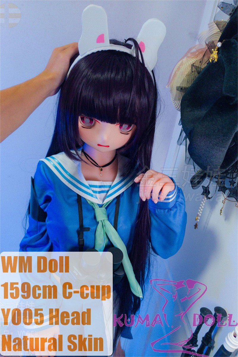 WM Doll  Sex Doll Anime Y005 159cm/5ft3 C-Cup plastic head TPE Material Body