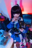 WM Doll  Sex Doll Anime Y005 159cm/5ft3 C-Cup plastic head TPE Material Body