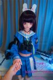 WM Doll  Sex Doll Anime Y005 159cm/5ft3 C-Cup plastic head TPE Material Body