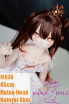 MOZU DOLL 85cm Hutao Soft vinyl head from Genshin Impact with light weight TPE body easy to store and use White Dress