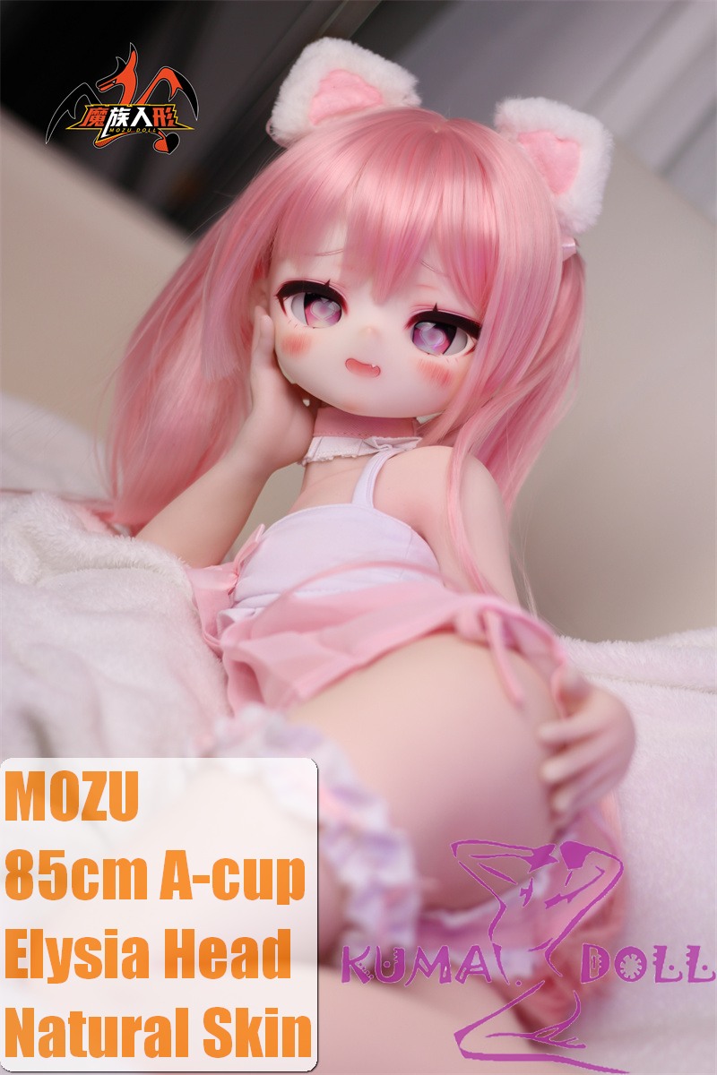 MOZU DOLL 85cm Elysia Soft vinyl head  with light weight TPE body easy to store and use (body material selectable)  Pajamas Small Breast