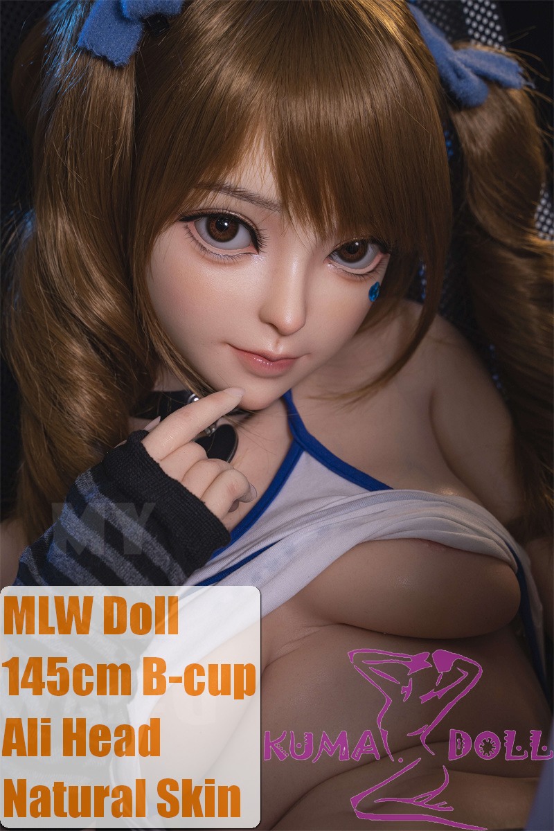 MLW doll Loli Sex Doll 148cm/4ft8 B-cup #60 Ali Soft Silicone material head with movable jaw and realistic oral structure