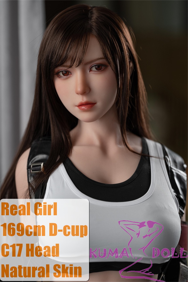 Real Girl Doll 169cm/5ft5 D-Cup Sex Doll Silicone head C17+TPE body(material selectable)  COSPLAY Tifa