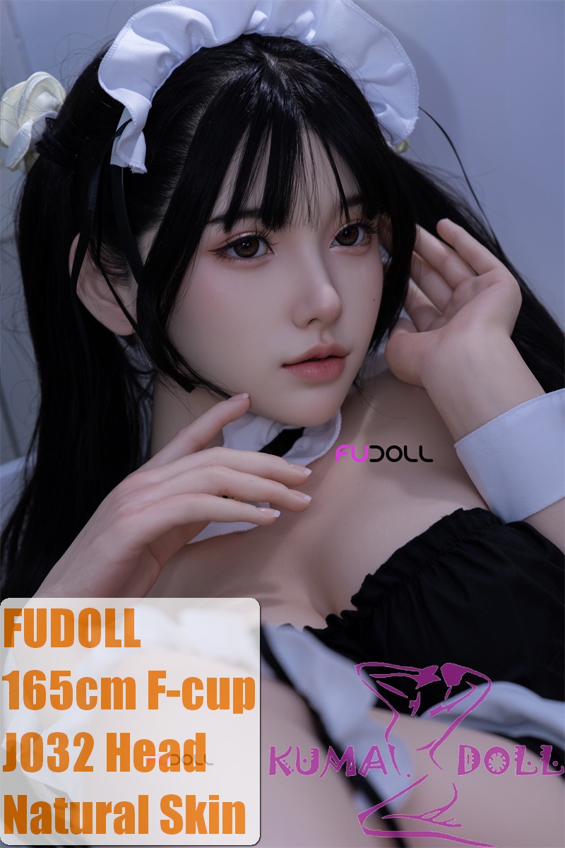 FUDOLL Full Silicone love doll 165cm F-cup #32 head  in Maid Outfit