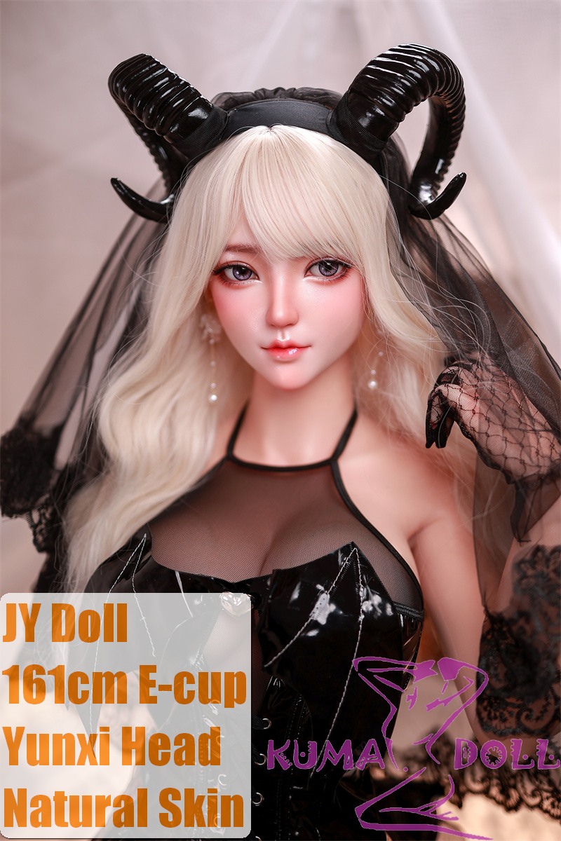JY Sex Doll 161cm/5ft3 E-cup Silicone Head Yunxi +TPE Material Body Succubus