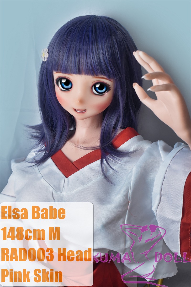 Elsa Babe 148cm M 藤崎纯子 Fujisaki Junko RAD003 Head Full Silicone Life Size Anime Sex Doll