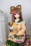 Guavadoll 145cm B-cup head DM08 head Vinyl (PVC) head + TPE body 1:1 life-size love doll Brown Hair