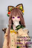 Guavadoll 145cm B-cup head DM08 head Vinyl (PVC) head + TPE body 1:1 life-size love doll Brown Hair