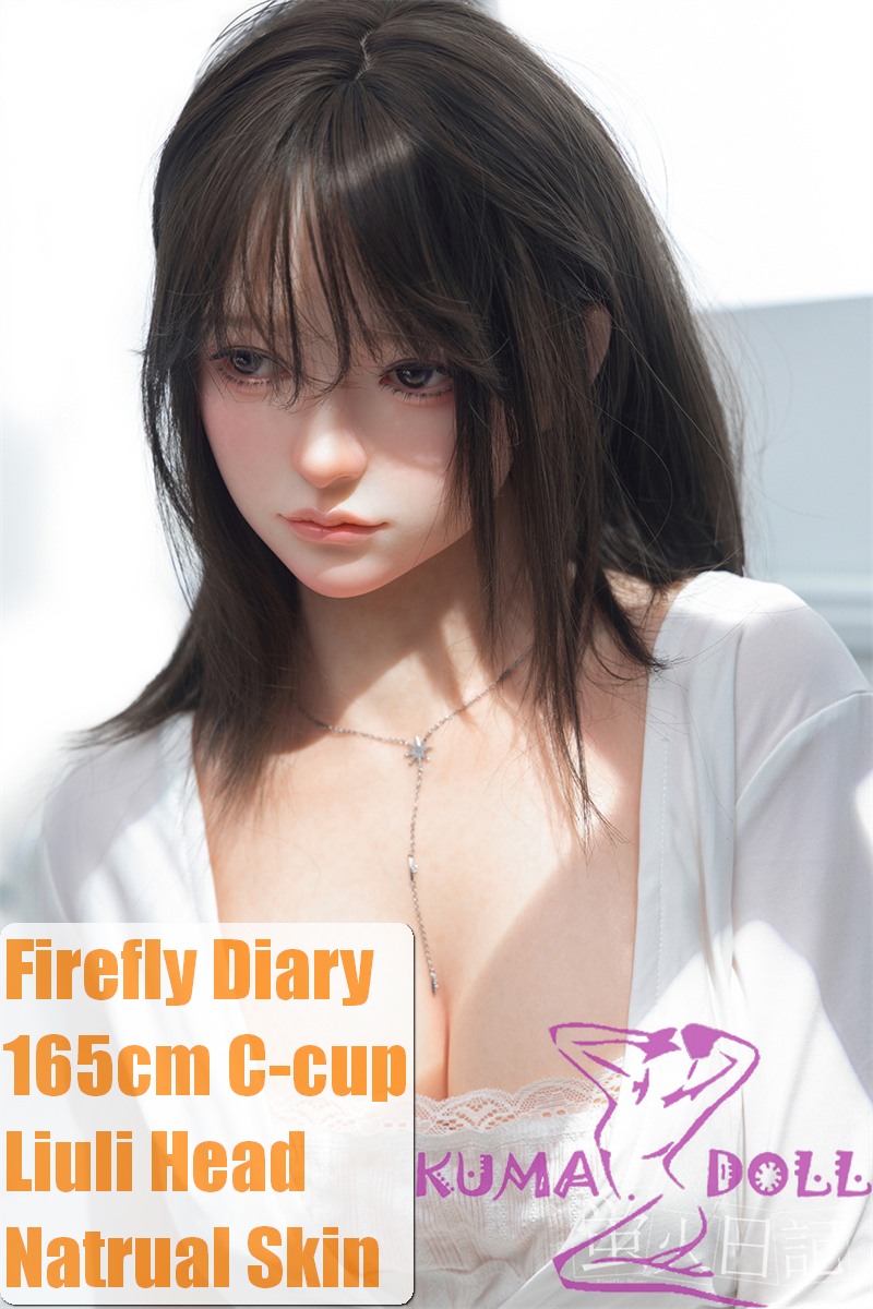 Firefly Diary 165cm C-cup Liuli Head Full Silicone Sex Doll With Body Make-up Playing Piano