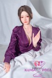 SHEDOLL Lolita type 158cm/5ft2 C-cup #22花音（Huayin）head love doll body material customizable in Purple Dress
