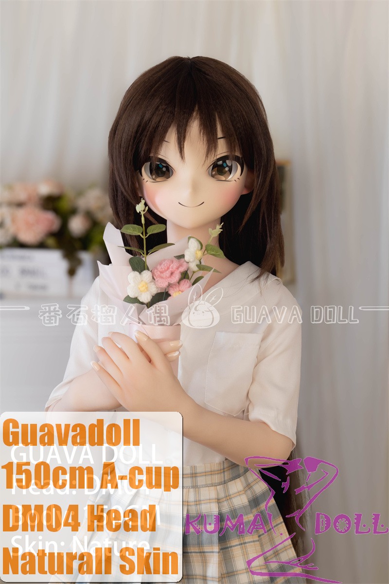 Guavadoll  150cm A-cup head DM04 head Vinyl (PVC) head + TPE body 1:1 life-size love doll Cosplay Tachibana Arisu from Idolmaster Cinderella Girls