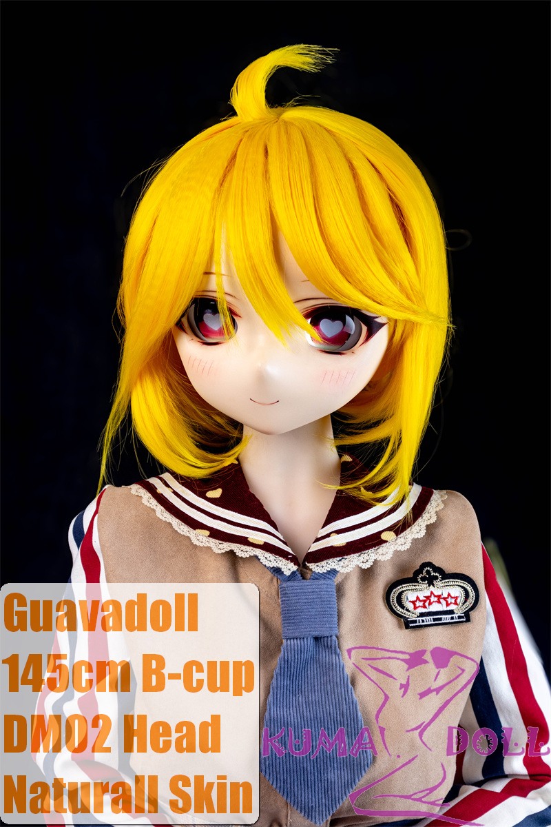 Guavadoll 145cm B-cup head DM02 head Vinyl (PVC) head + TPE body 1:1 life-size love doll with Golden Hair