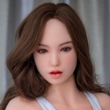 Sino Doll Soft-Max 84cm Torso Silicone Sex Doll with Head S45 only 25kg in White Dress