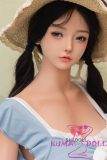 SHEDOLL Lolita type #34江小婉（Jiangxiaowan） head 165cm/5ft4 E-cup head love doll body material customizable in Light Blue Swimsuit