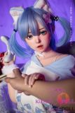 SHEDOLL Lolita type #20朵朵（Duoduo） head 148cm/4ft9 D-cup love doll body material customizable Purple Hair