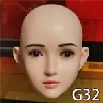 WAXDOLL Silicone Doll 165cm(5.41 ft) E-cup Full Size Lifelike Sex Doll with #GE44_2 Head